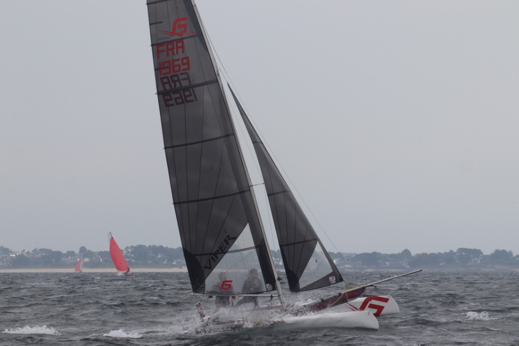 Viper sous spinnaker